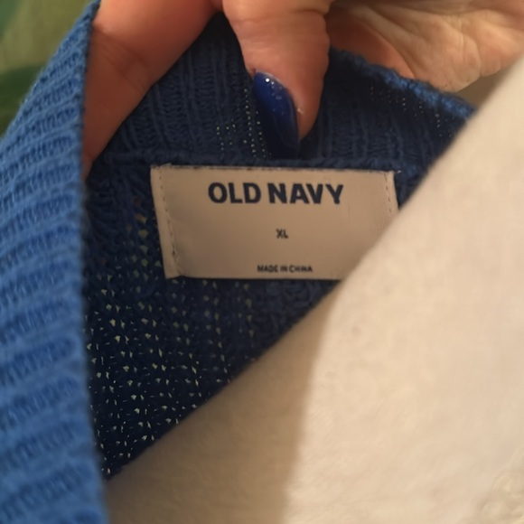 🎉Host Pick🎉 Old Navy Blue Sweater - Picture 8 of 8